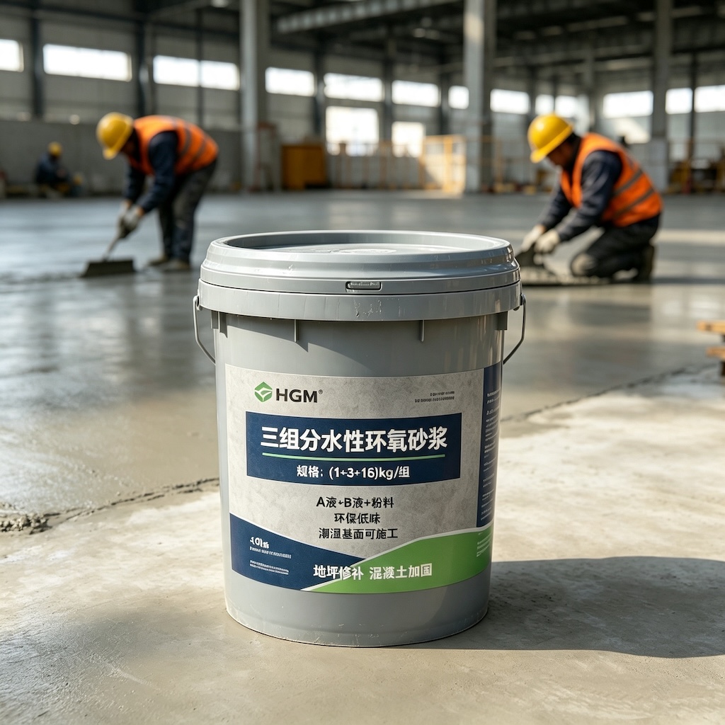 南郑三组份水性环氧砂浆